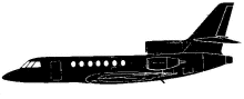 Silhouette image of generic FA50 model; specific model in this crash may look slightly different