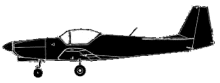 Silhouette image of generic RF6 model; specific model in this crash may look slightly different