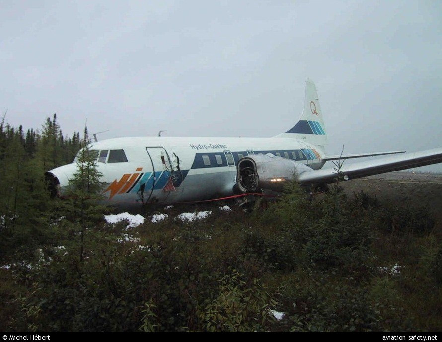 crash-aerien 27 sep 2000 d u0026 39 un convair cv-580 c-gfhh