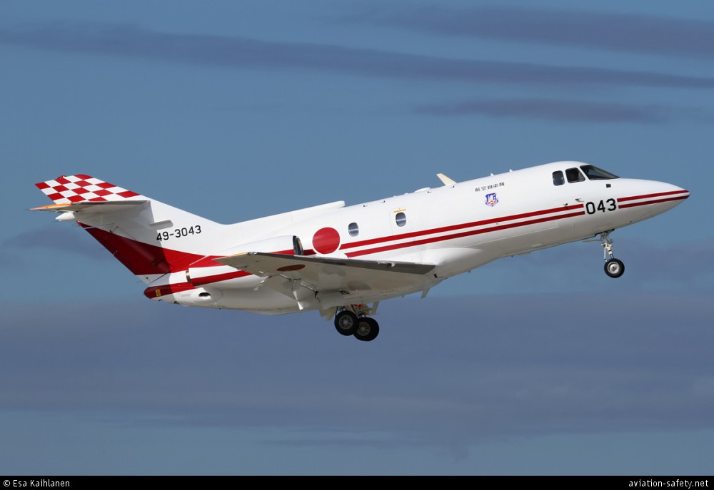 Asn Aircraft Accident Raytheon U 125 Hawker 800 49 3043 Kanoya Air Base